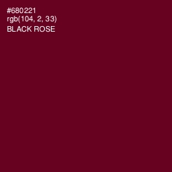 #680221 - Black Rose Color Image